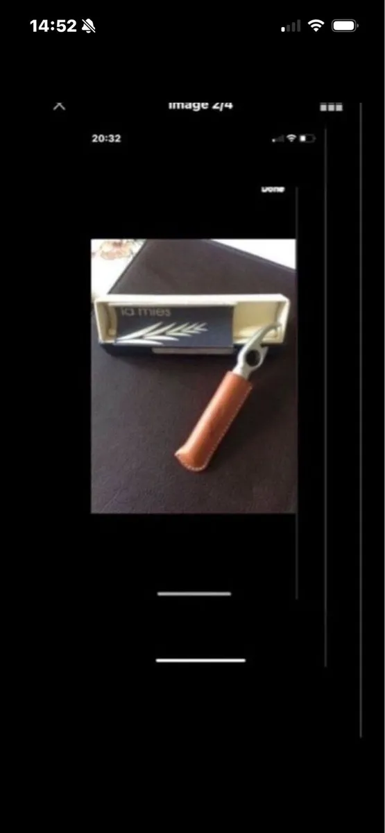 Corkscrew & Bottle Opener in Leather case - Image 2