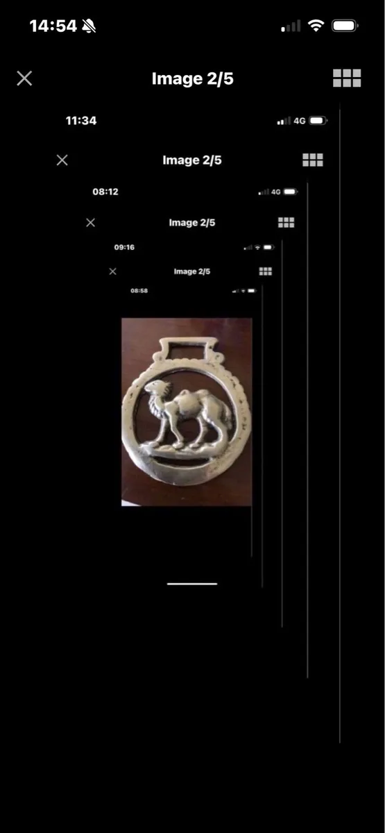 Vintage Brass Camel Bottle Opener - Image 2