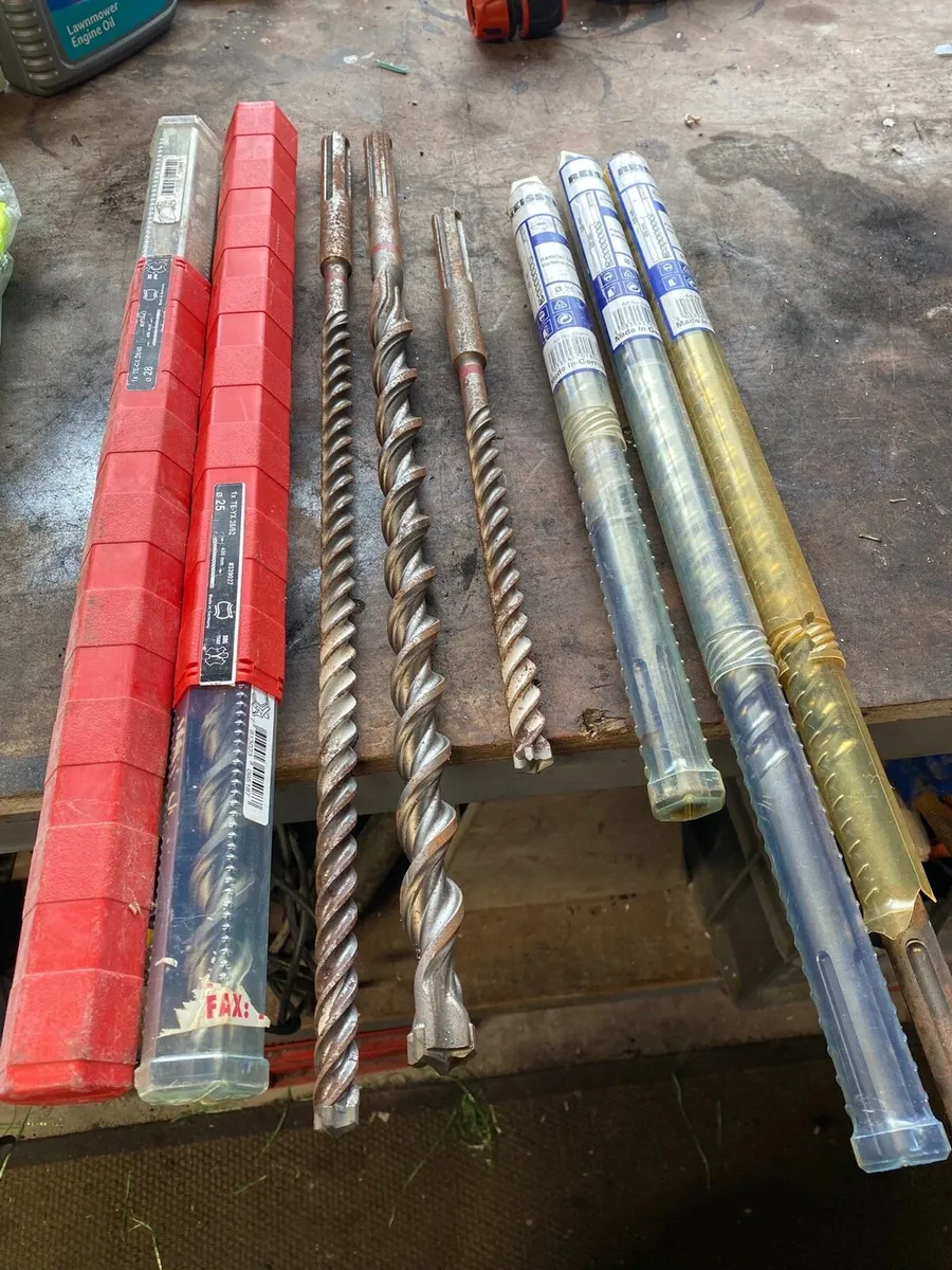 Masonry bits 3/4 drive