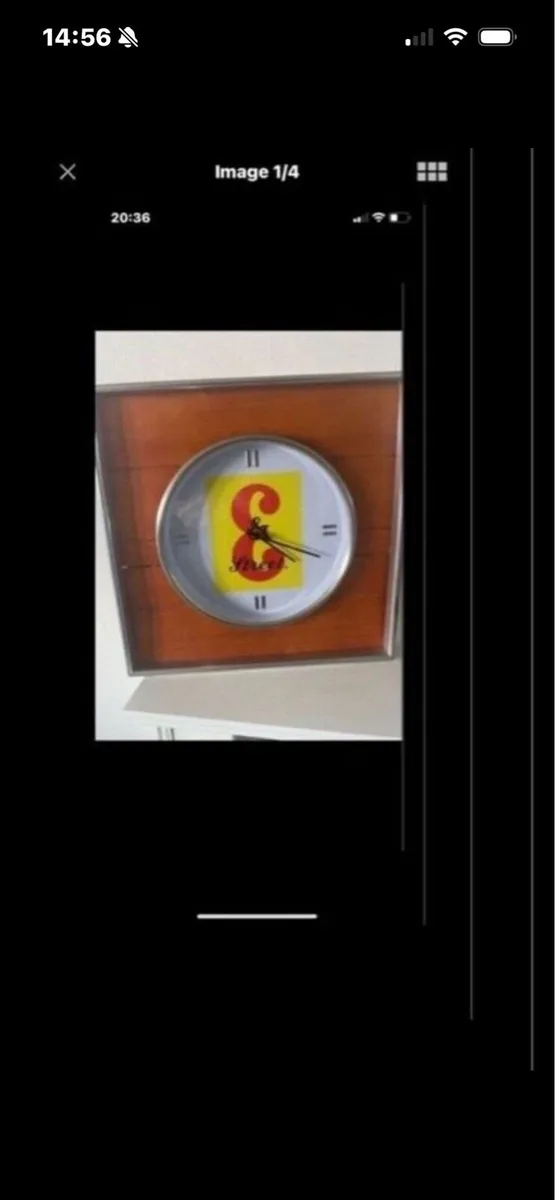 J & B Scotch Whisky Bar Clock - Image 1