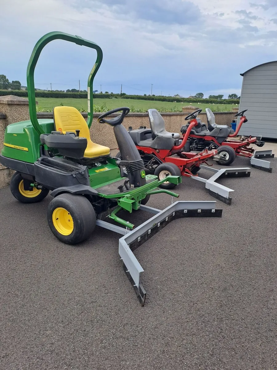 Yard scraper john deere quad trailer massey gator - Image 2