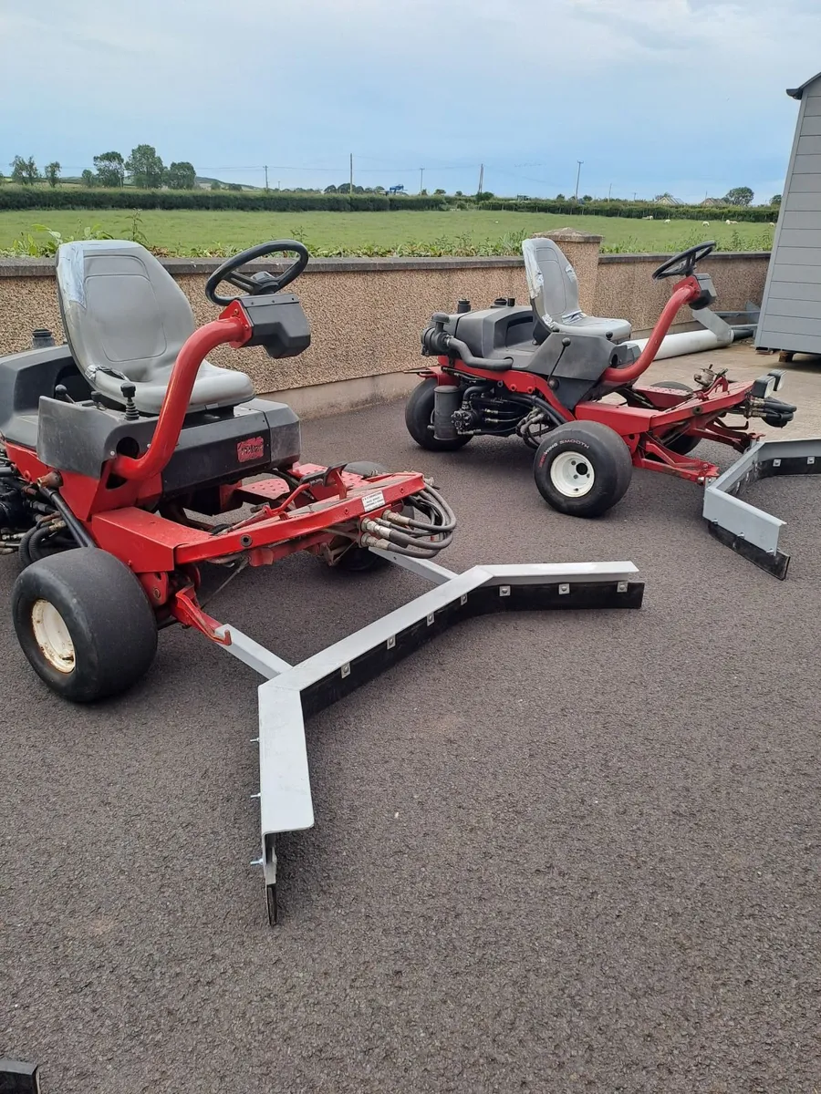 Yard scraper john deere quad trailer massey gator - Image 3