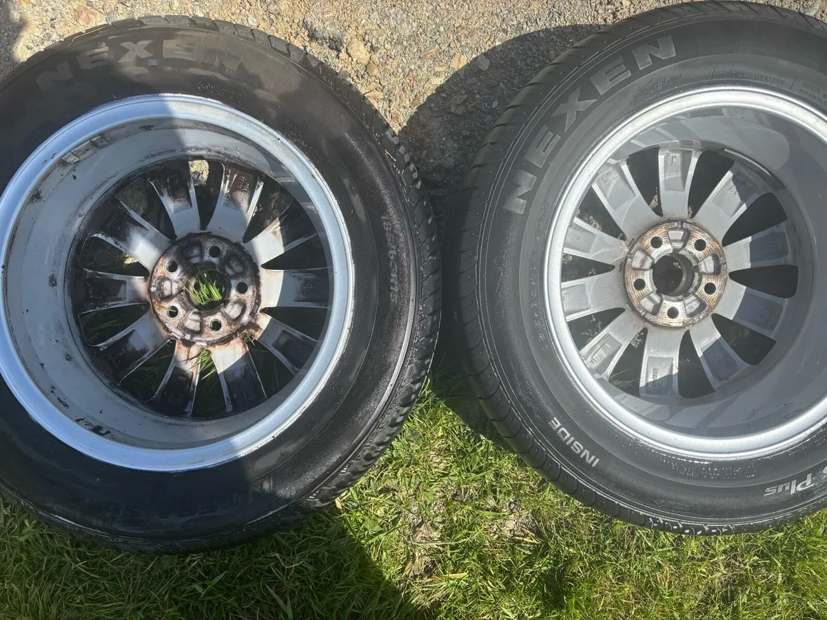 5x100 Alloys and Tires - Image 2