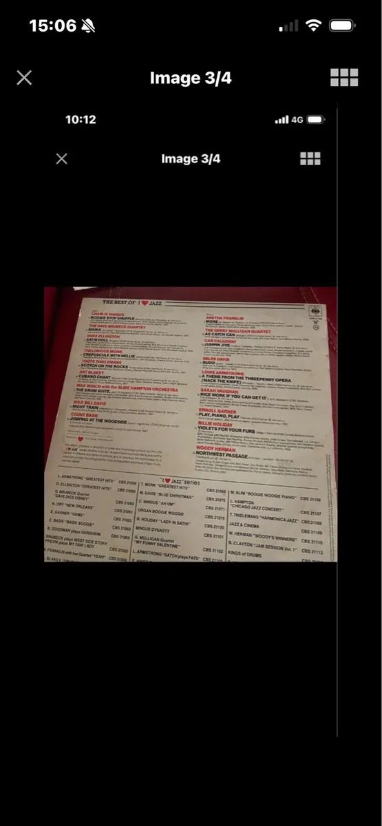 Vintage Vinyls- Jazz & Blues - Image 3