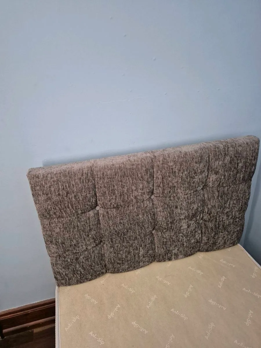 Single bed frame and headboard - Image 2
