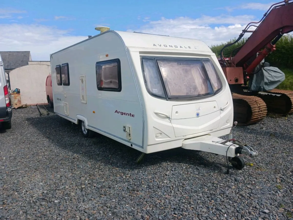 Avondale argente caravan...needs repair at front - Image 1