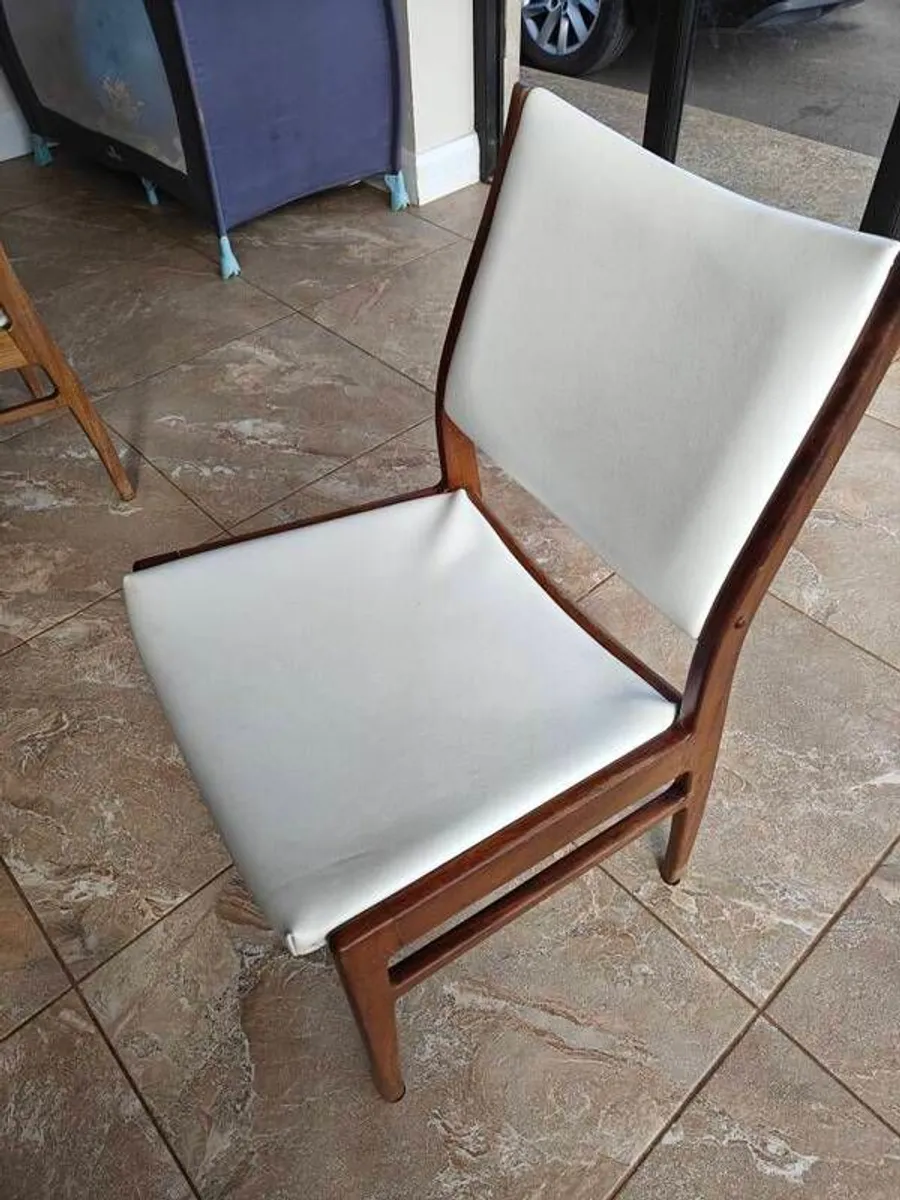 dinner table, 6 chairs - Image 3