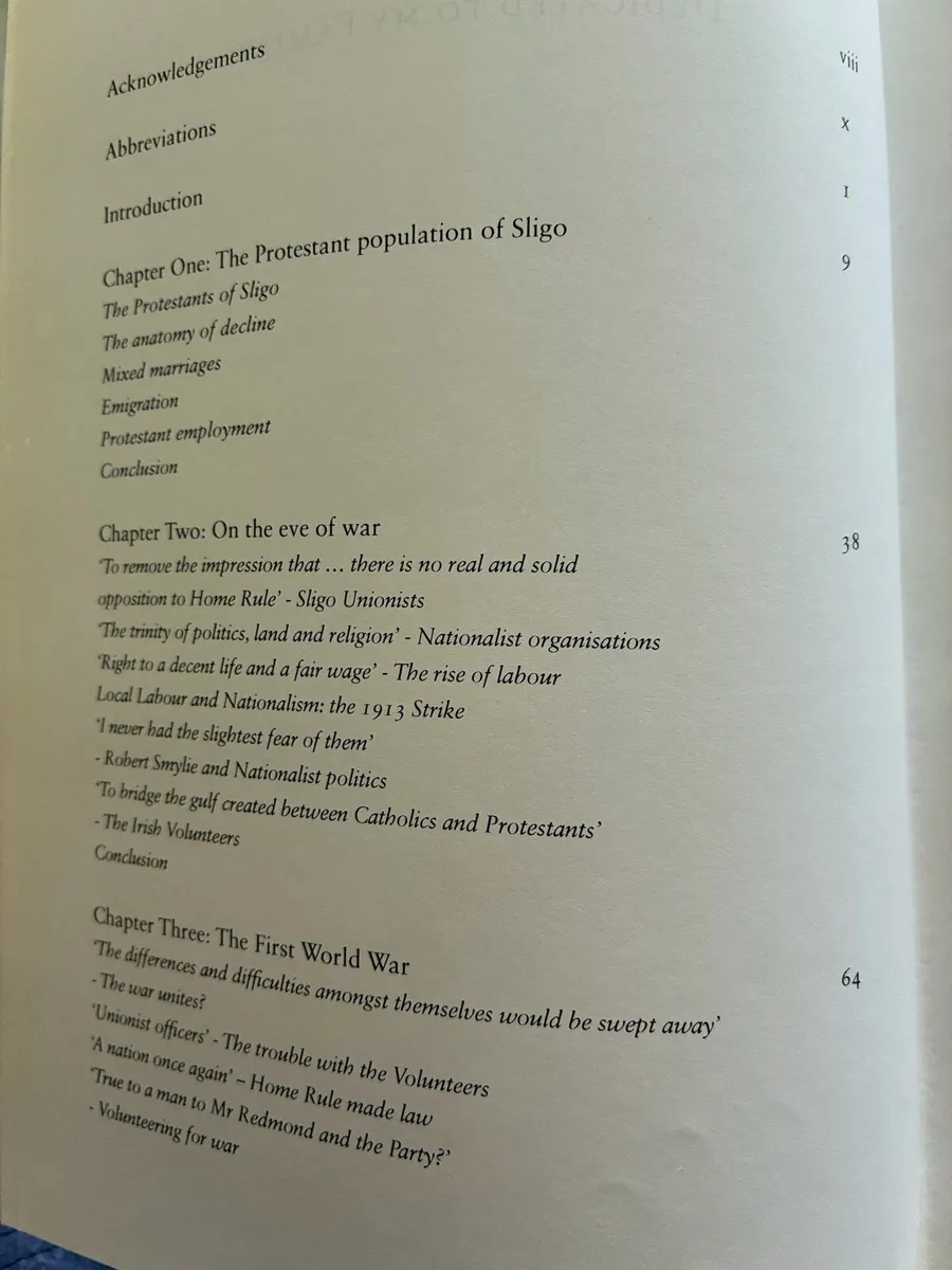 The Protestant Community In Sligo 1914-49 - Image 3