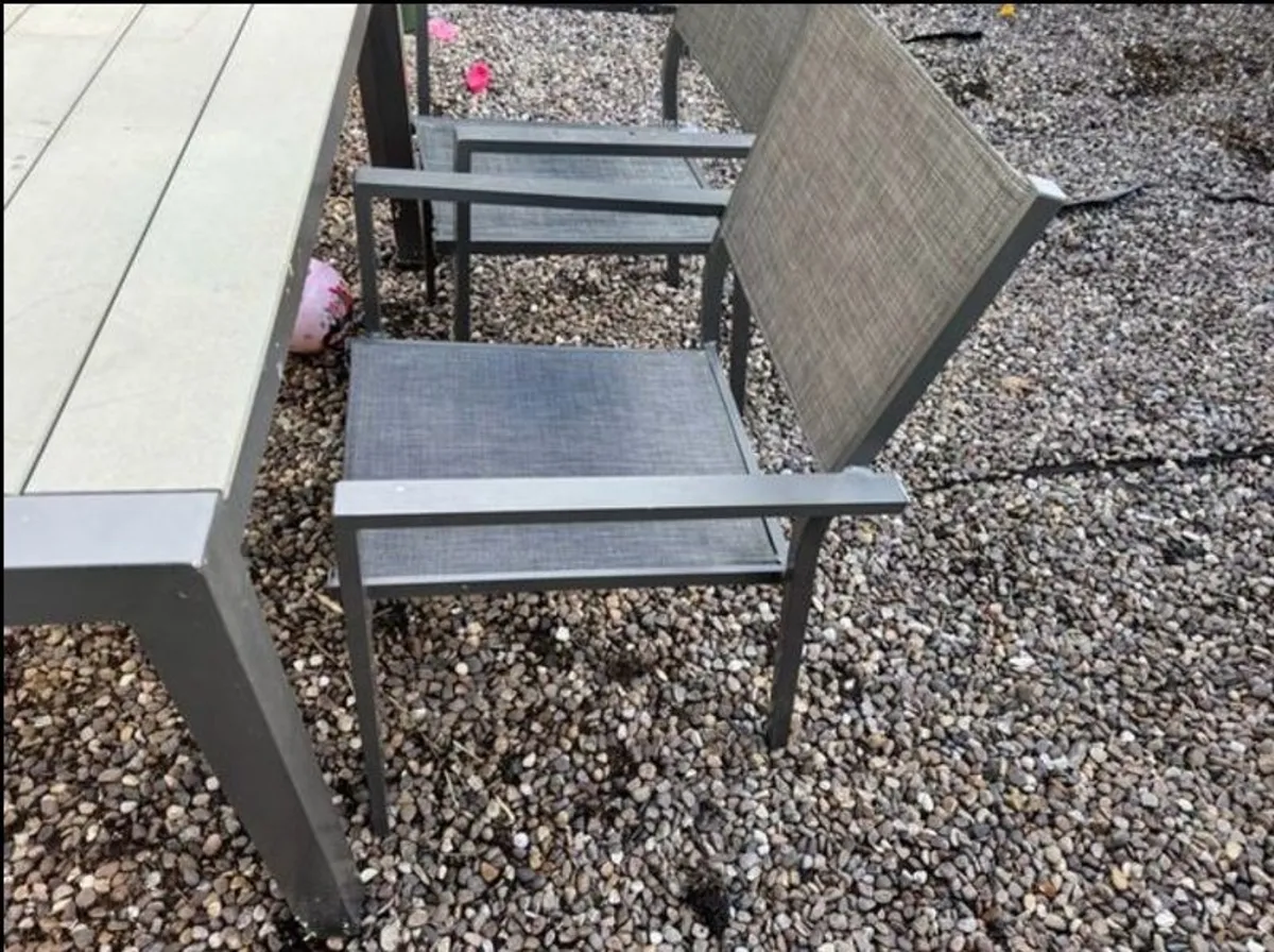Garden Table and Chairs - Image 1