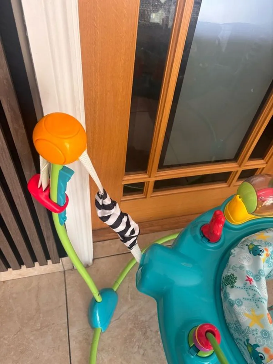 Baby Einstein Ocean Explorers Curiosity Cove 2-in-1 Activity Baby Jumper - Image 2