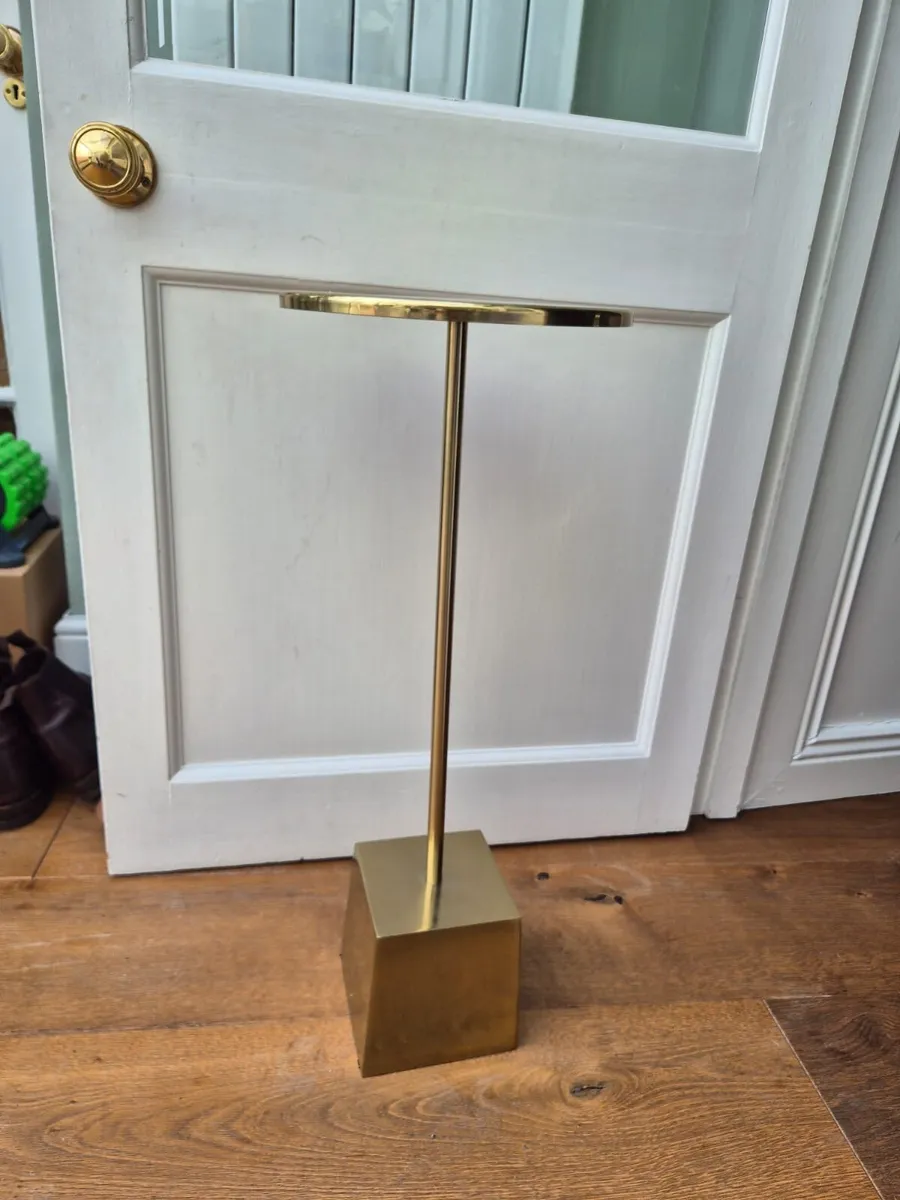 Brass side table / plant stand – free to collect - Image 2