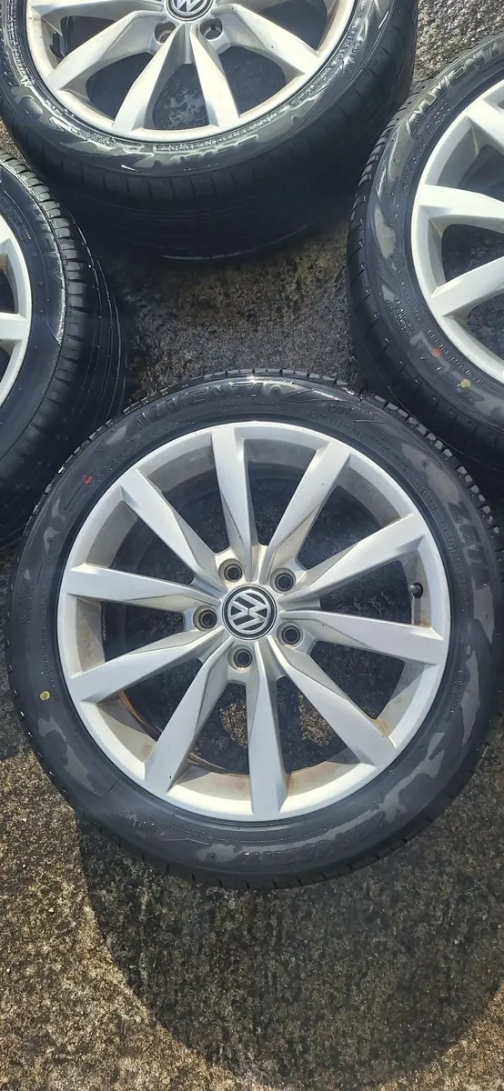 4x VW Alloys & Tyres - Image 2