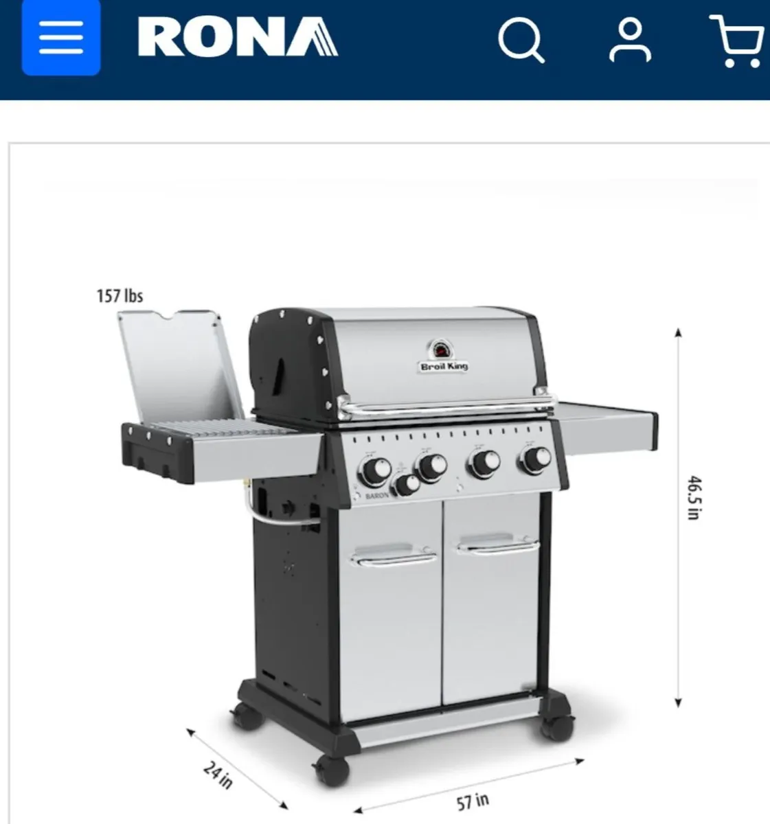 Broil King Baron Pro BBQ - Image 3