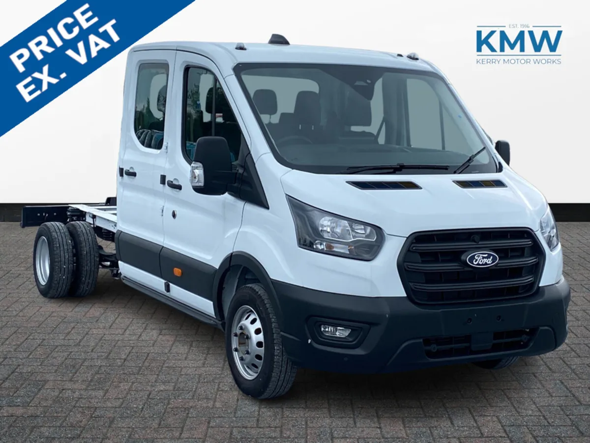Ford Transit Double Chassis Cab 350L 7 Seater - Image 1