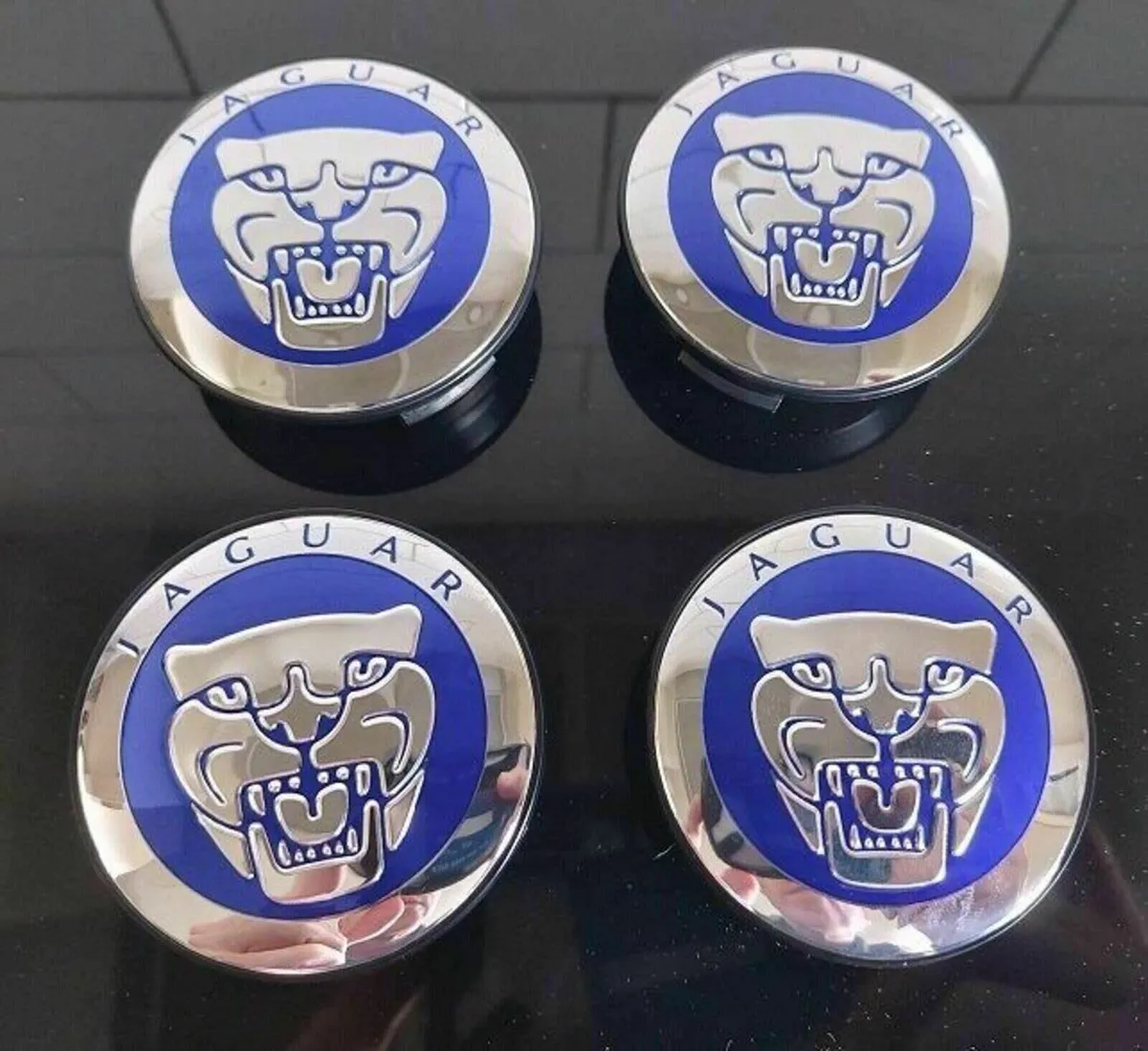 Blue Jaguar Caps - FREE POST - Image 1