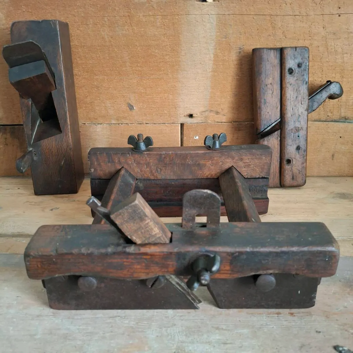 French Antique Wood Planes - Image 1