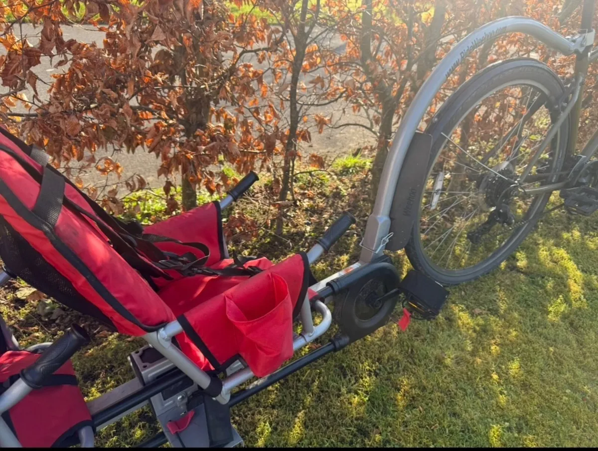 Bike trailer. Weehoo I go 2 - Image 4