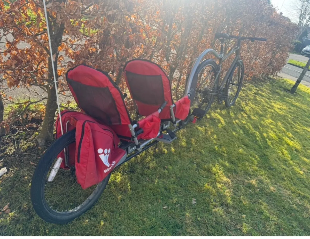 Bike trailer. Weehoo I go 2 - Image 1