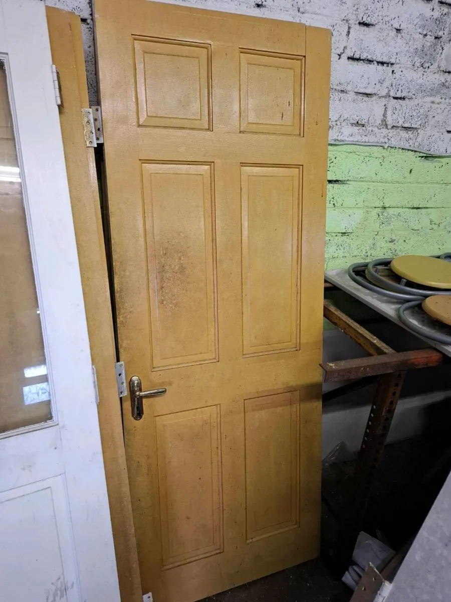 8 x 6 panel internal door - Image 2