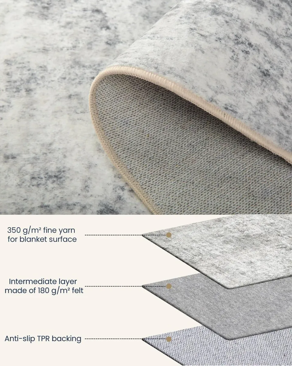 Modern Abstract Rugs Living Room 180x270 cm Large - Image 3