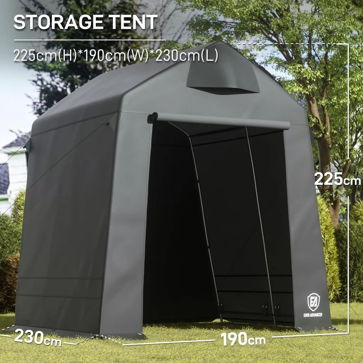 Outdoor Shelter with Vents 3000mm Water Resistant - Image 2