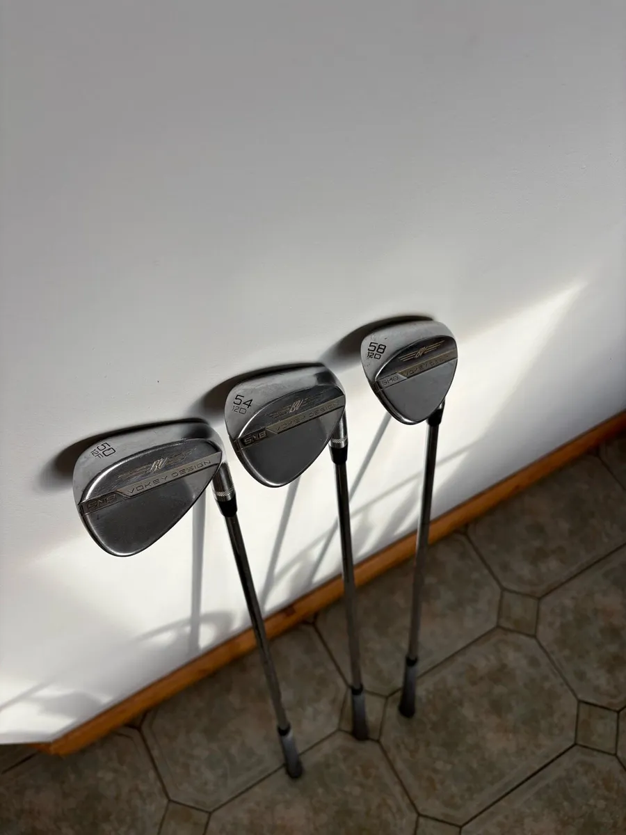 Titleist Vokey SM8 50/54/58 wedges - Image 1