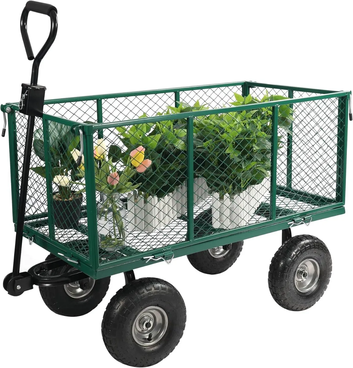 Large Garden Trolley on Wheels XL Heavy Duty - Image 1
