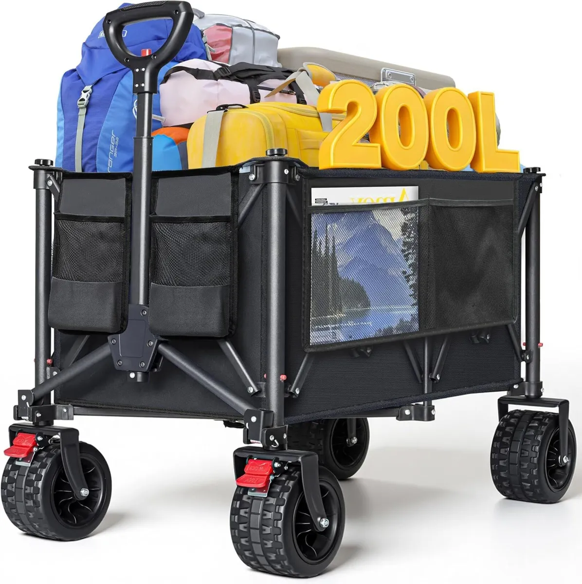 200L Festival Trolley on Wheels 200KG Folding - Image 1