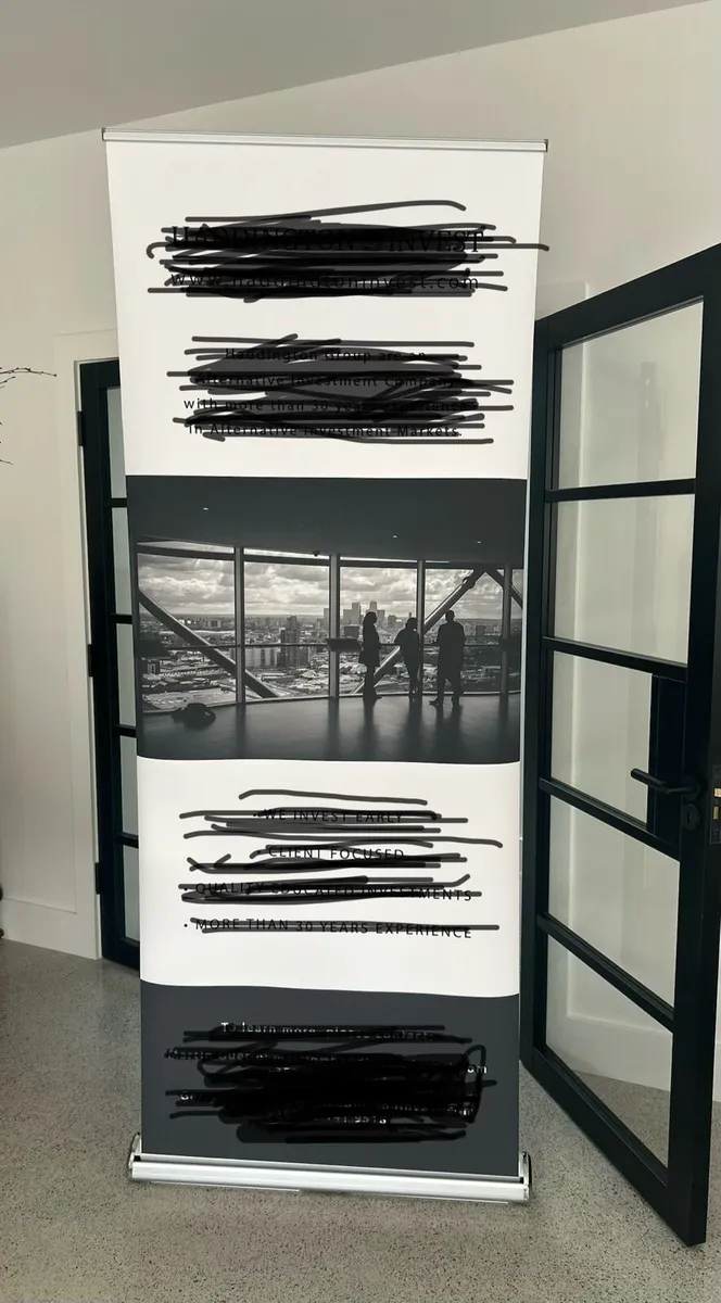 Roll Up Banner Stand - Image 1