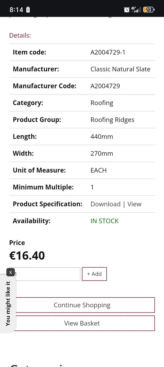 Clay ridge tiles - Image 3