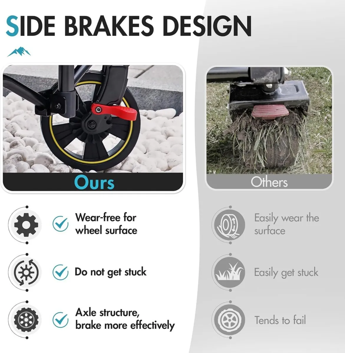 Festival Trolley on Wheels Camping Cart with - Image 4