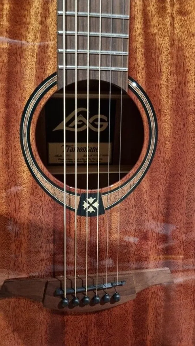 LAG Tramontane T98D Acoustic Guitar + Accessories - Image 3