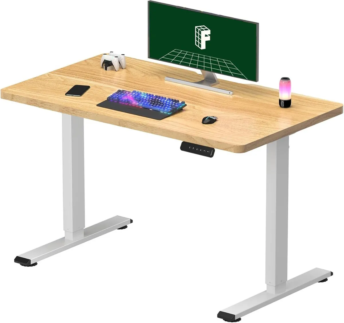 ONE PIECE Electric Standing Desk Sit Stand Table - Image 1