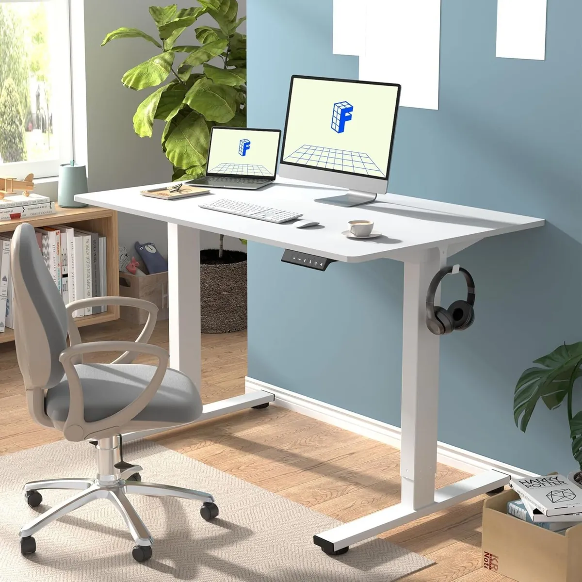 ONE PIECE Electric Standing Desk Height Adjustable - Image 2