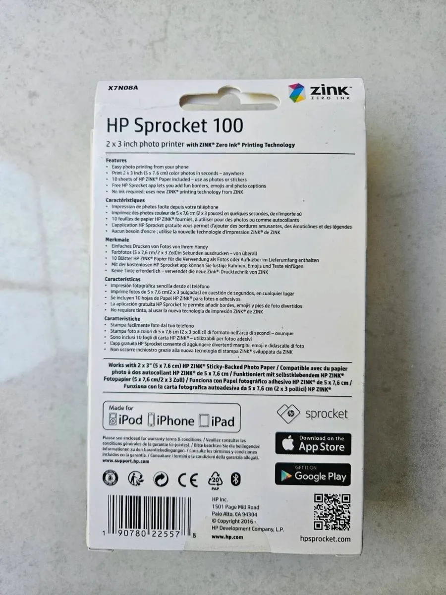 HP Sprocket Instant Printer - Image 3