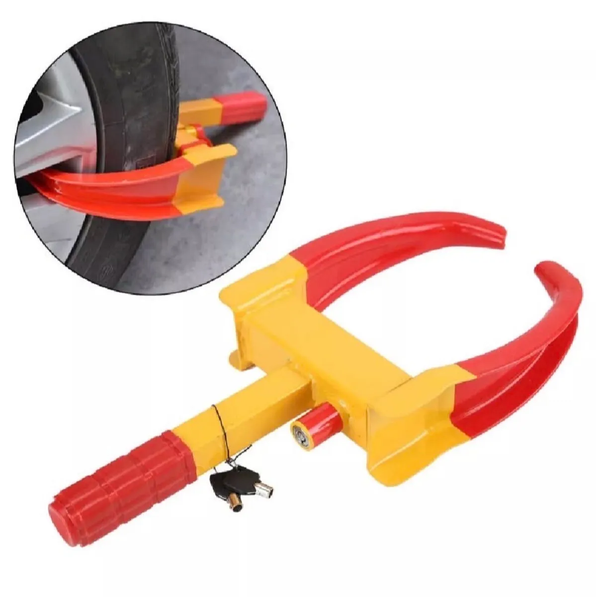 New Security Wheel Clamp Anti-Theft Lock - Image 2