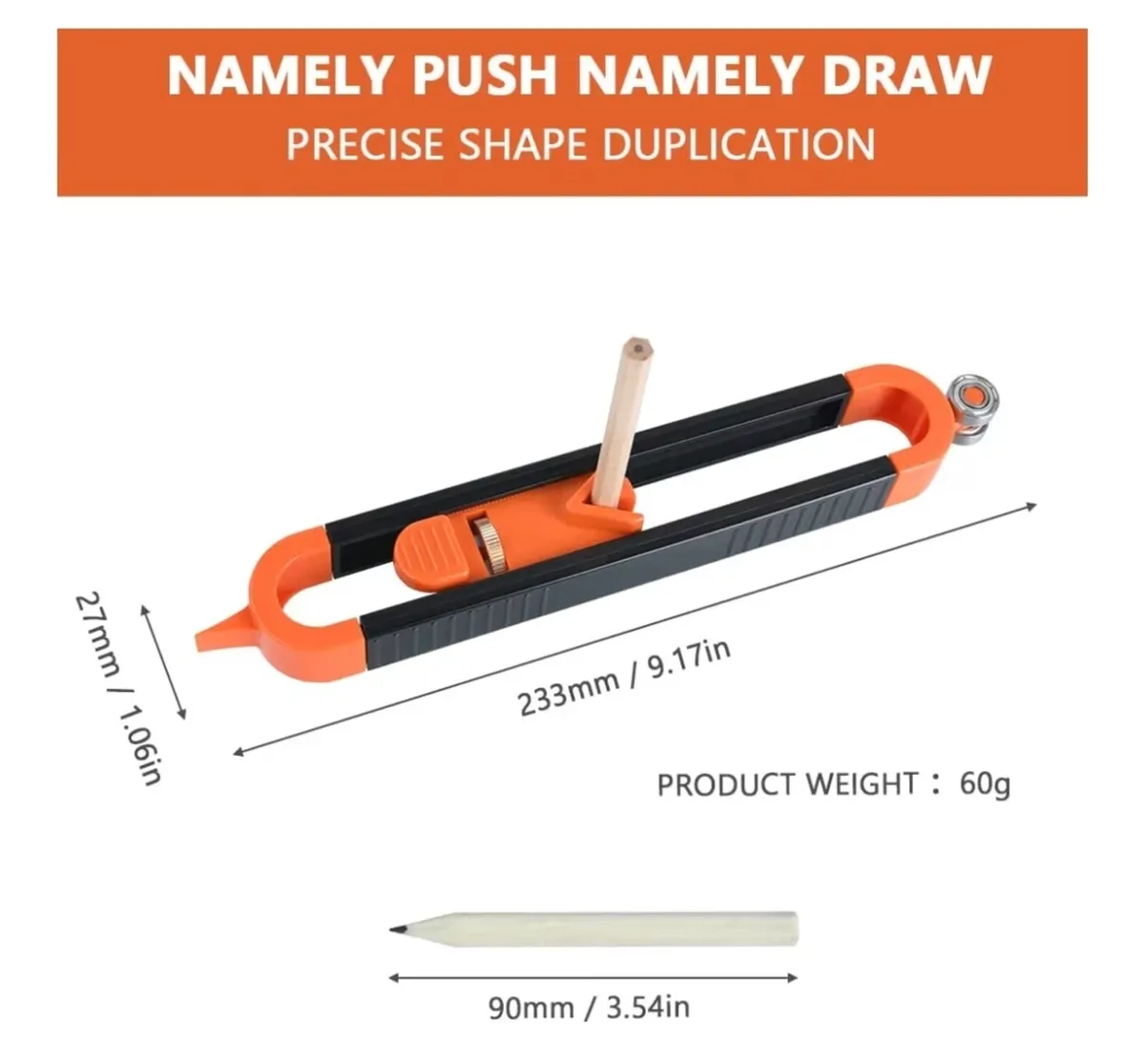 Flintronic Contour Gauge Shape Duplicator Tool - Image 2