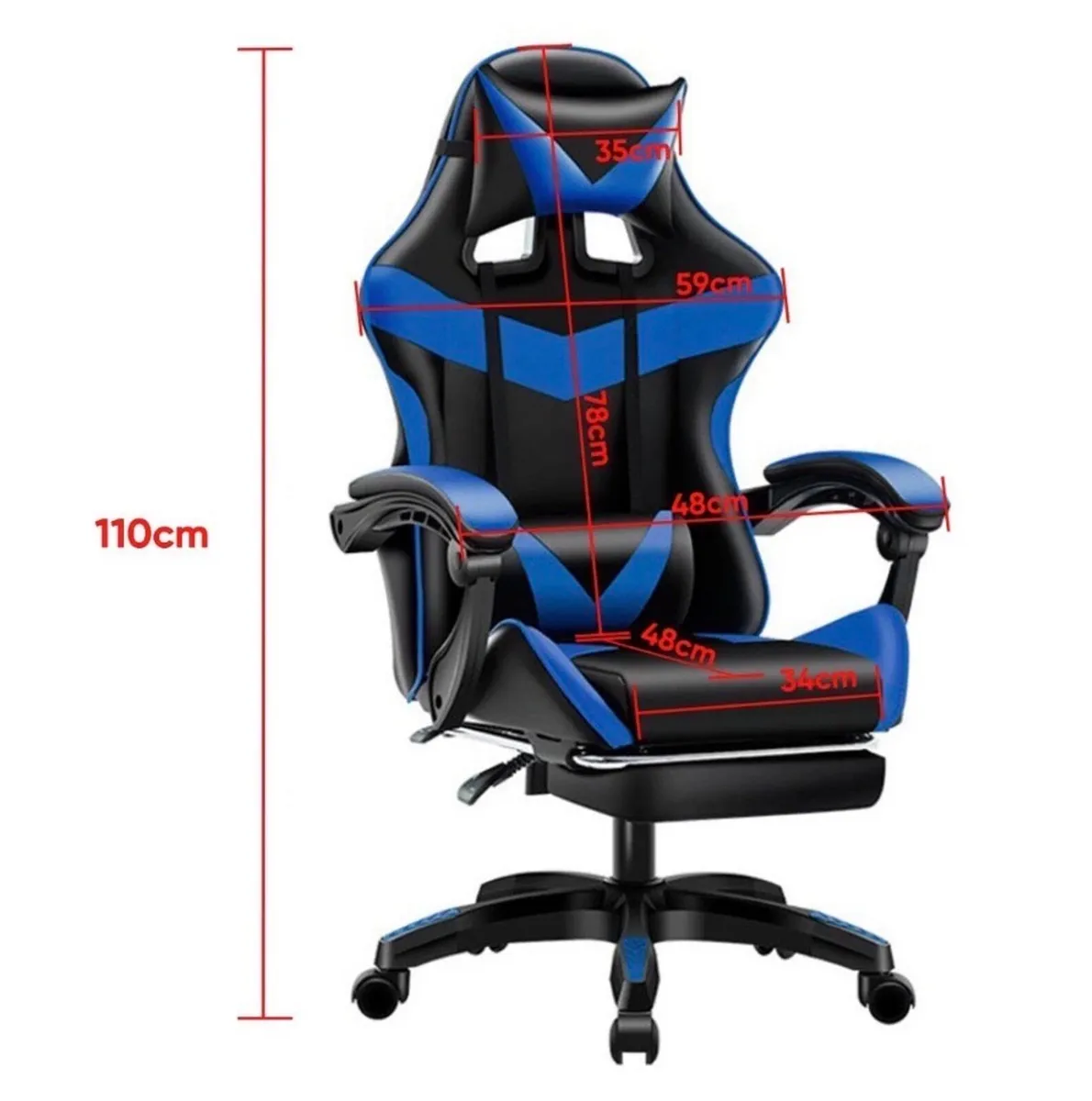 New Gaming Chair Office Reclining Chair - Image 2