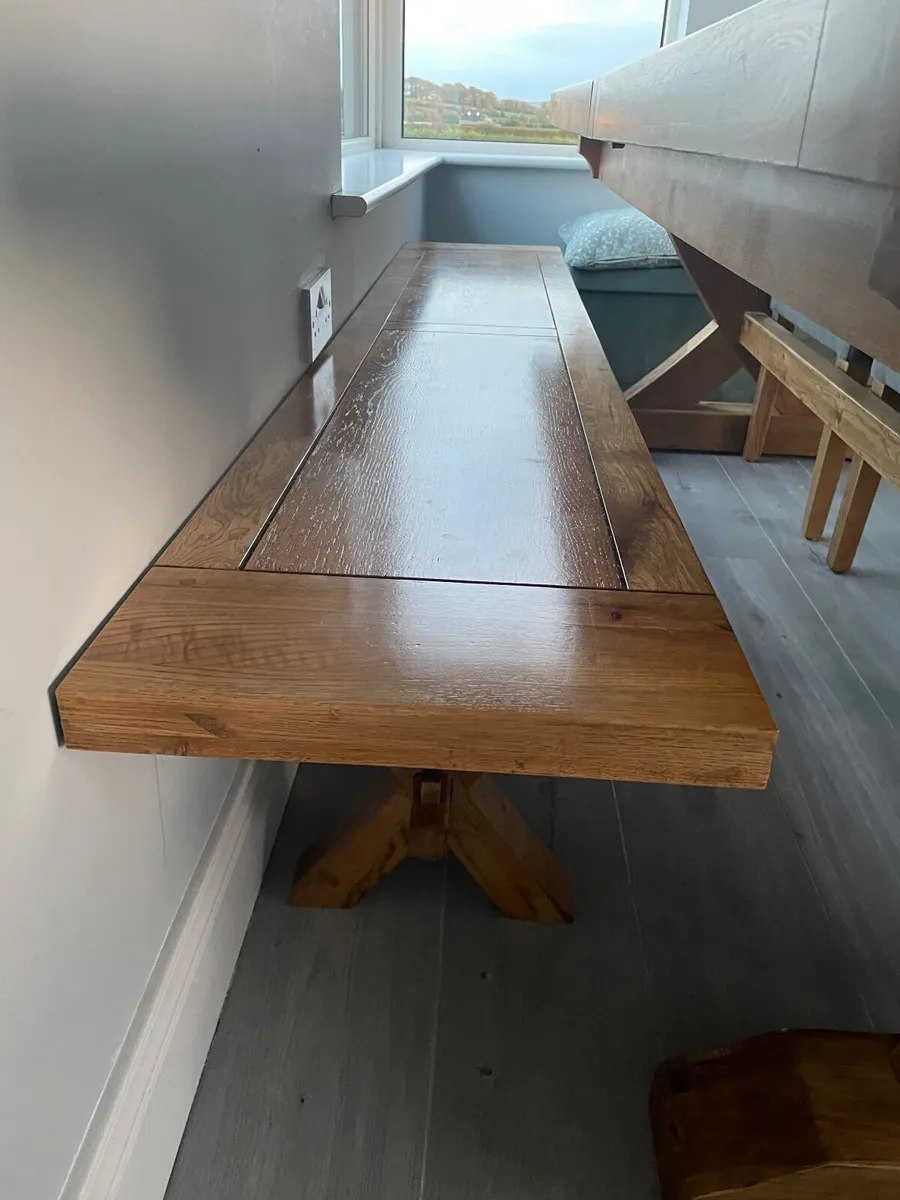 Dining Table , bench & chairs - Image 2