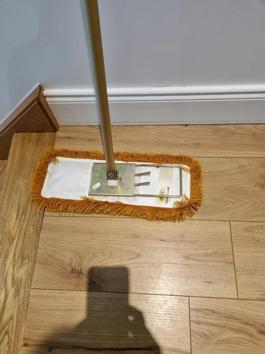 Cleaning dust magnetic sweeper wooden floors tiles - Image 1