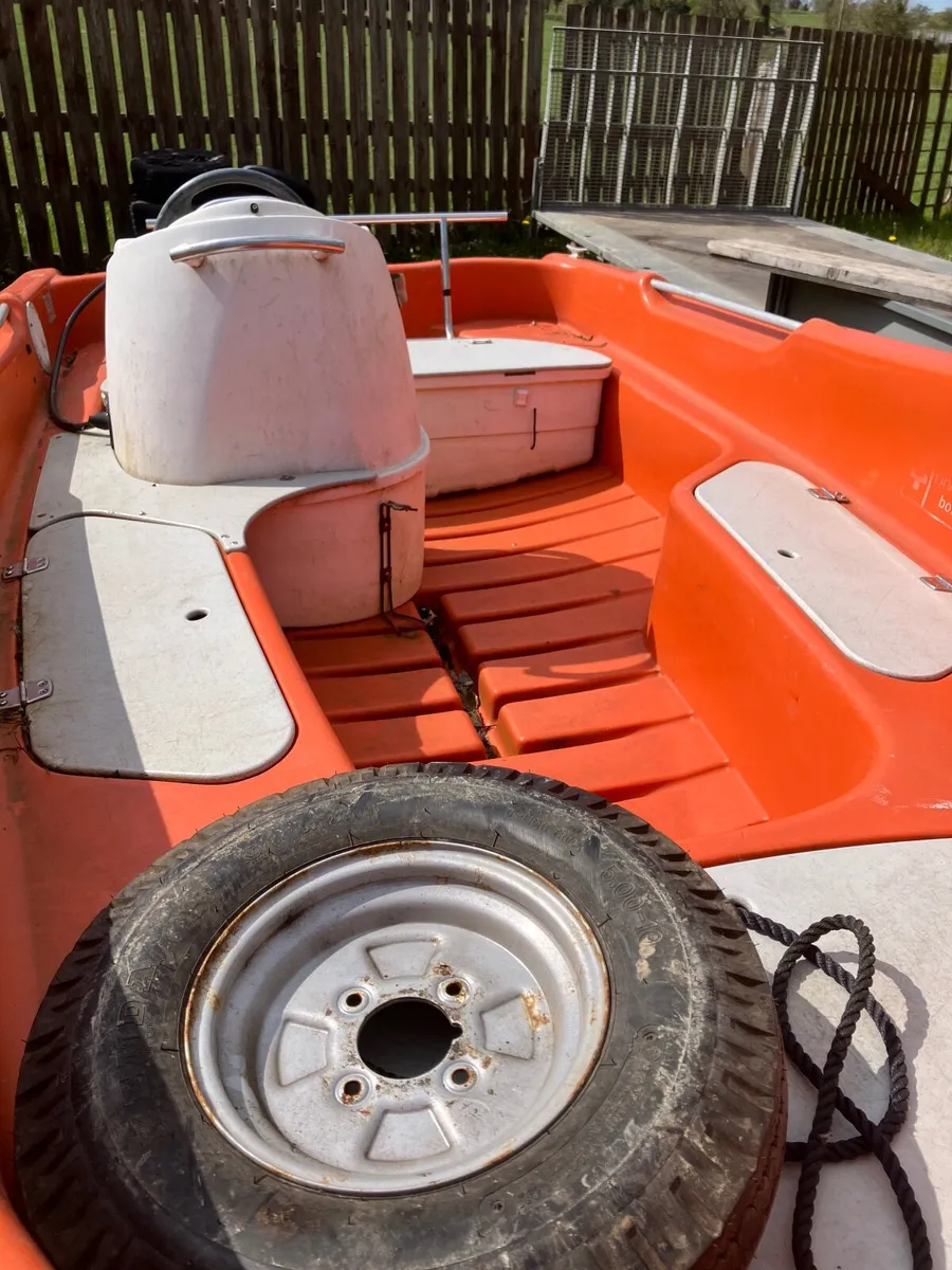 BOAT 4 METRE RIGIFLEX+CONSLE+TRAILER €2450 - Image 2