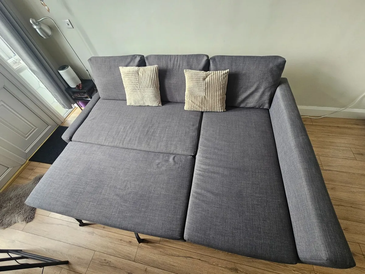 Sofa Bed, TV & Stand, Mirror - Image 2