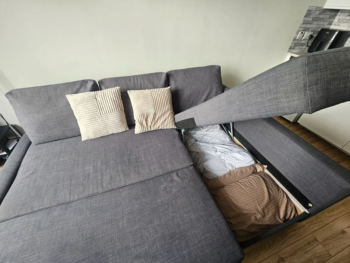 Sofa Bed, TV & Stand, Mirror - Image 3