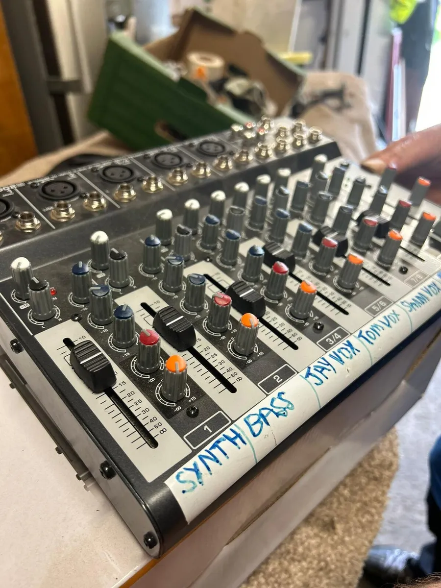 Battery powered mixing desk - Image 1