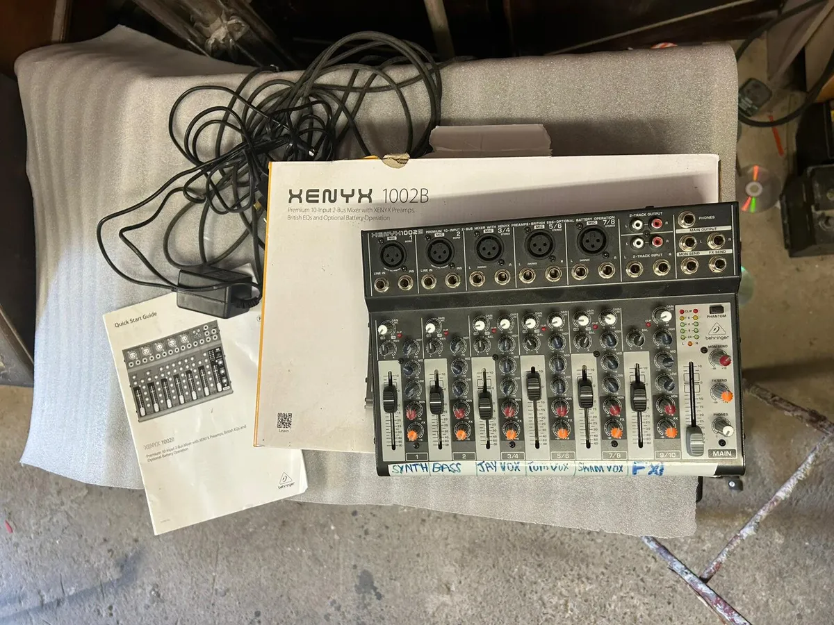 Battery powered mixing desk - Image 2