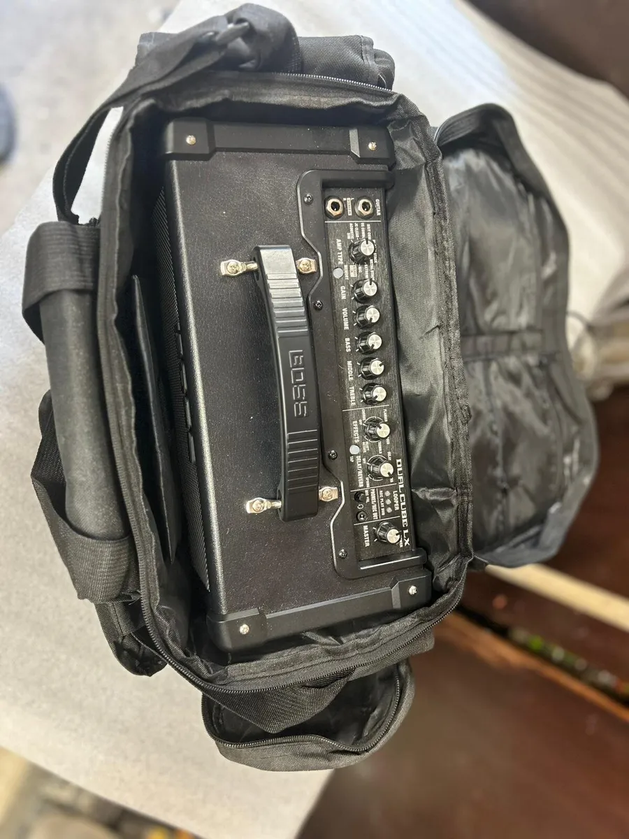 Boss dual cube lx busking practice amplifier - Image 3