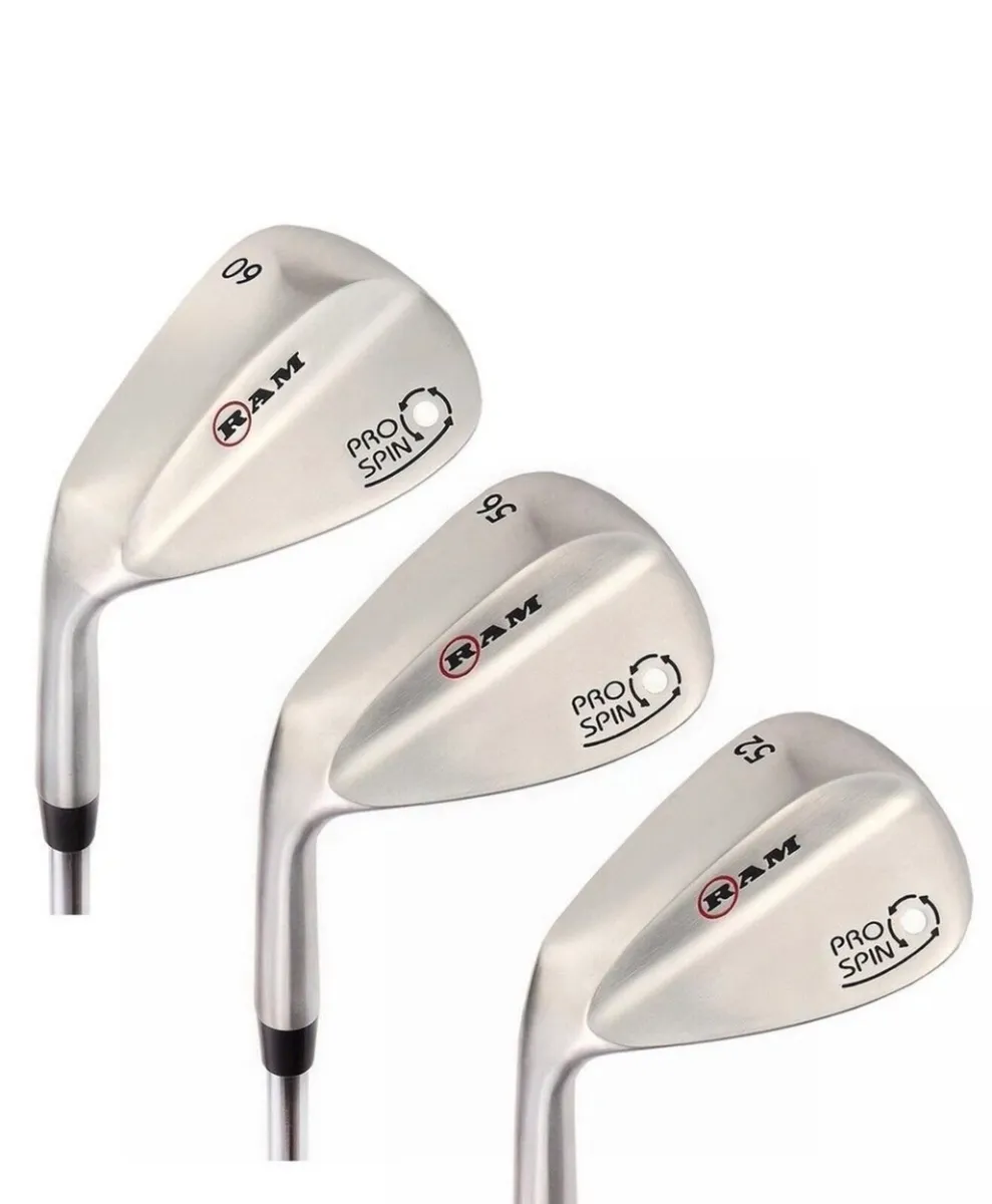 New Set Left Handed RAM Lob Wedges x3 - Image 1