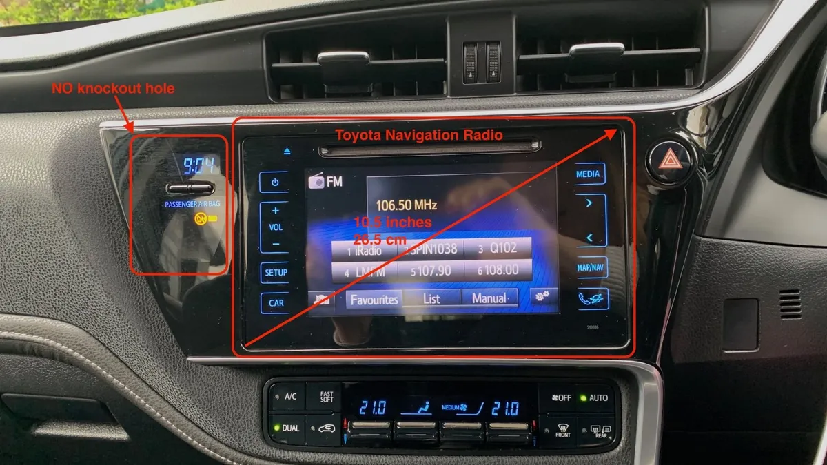 Toyota Auris 2015-2018 Touch 2 w/ Go Plus Sat Nav - Image 4