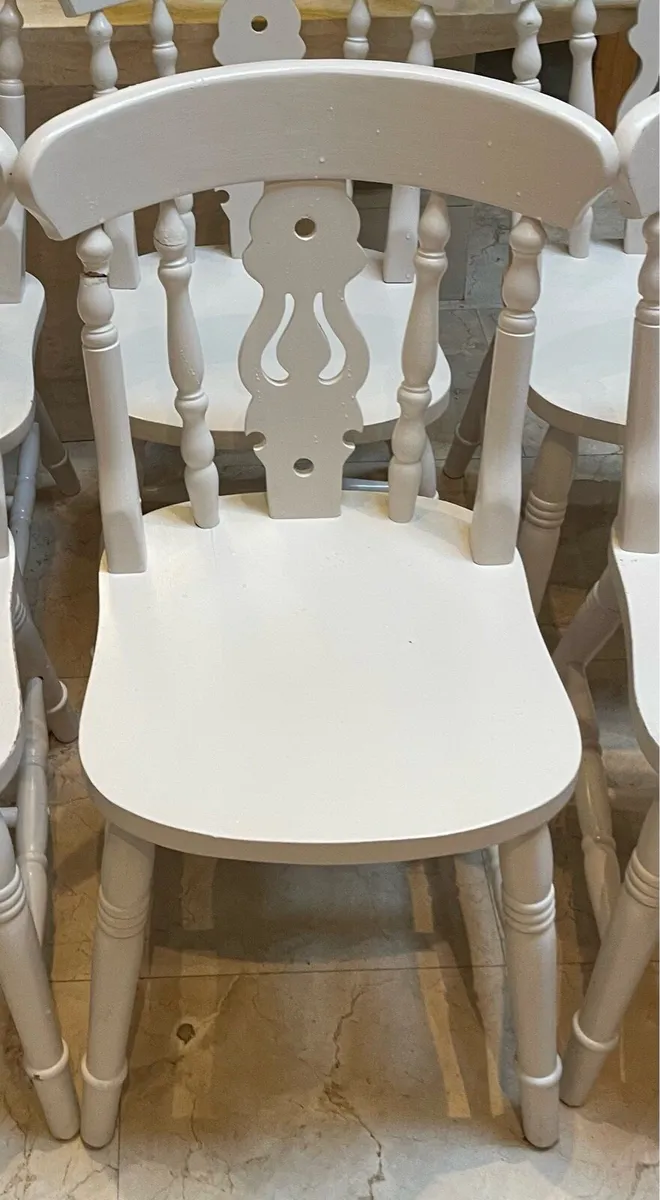 Various Single & Pairs Of Kitchen Dining Chairs - Image 3