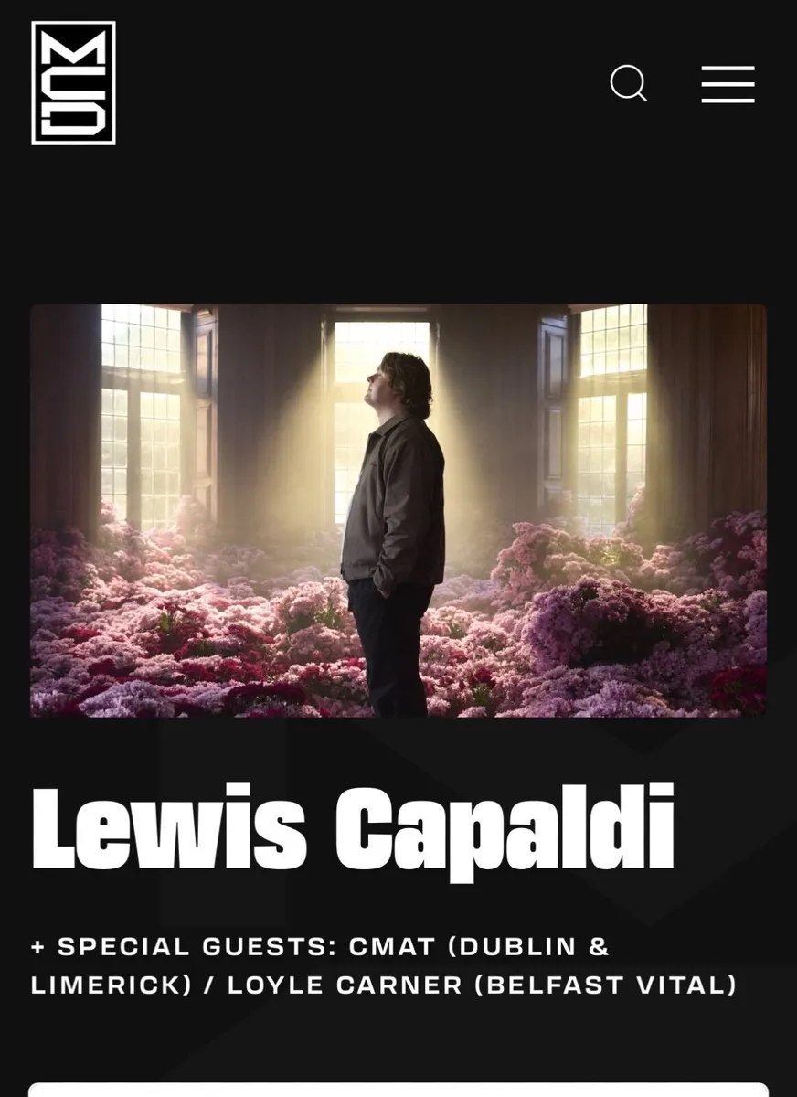 5 Lewis Capaldi tickets